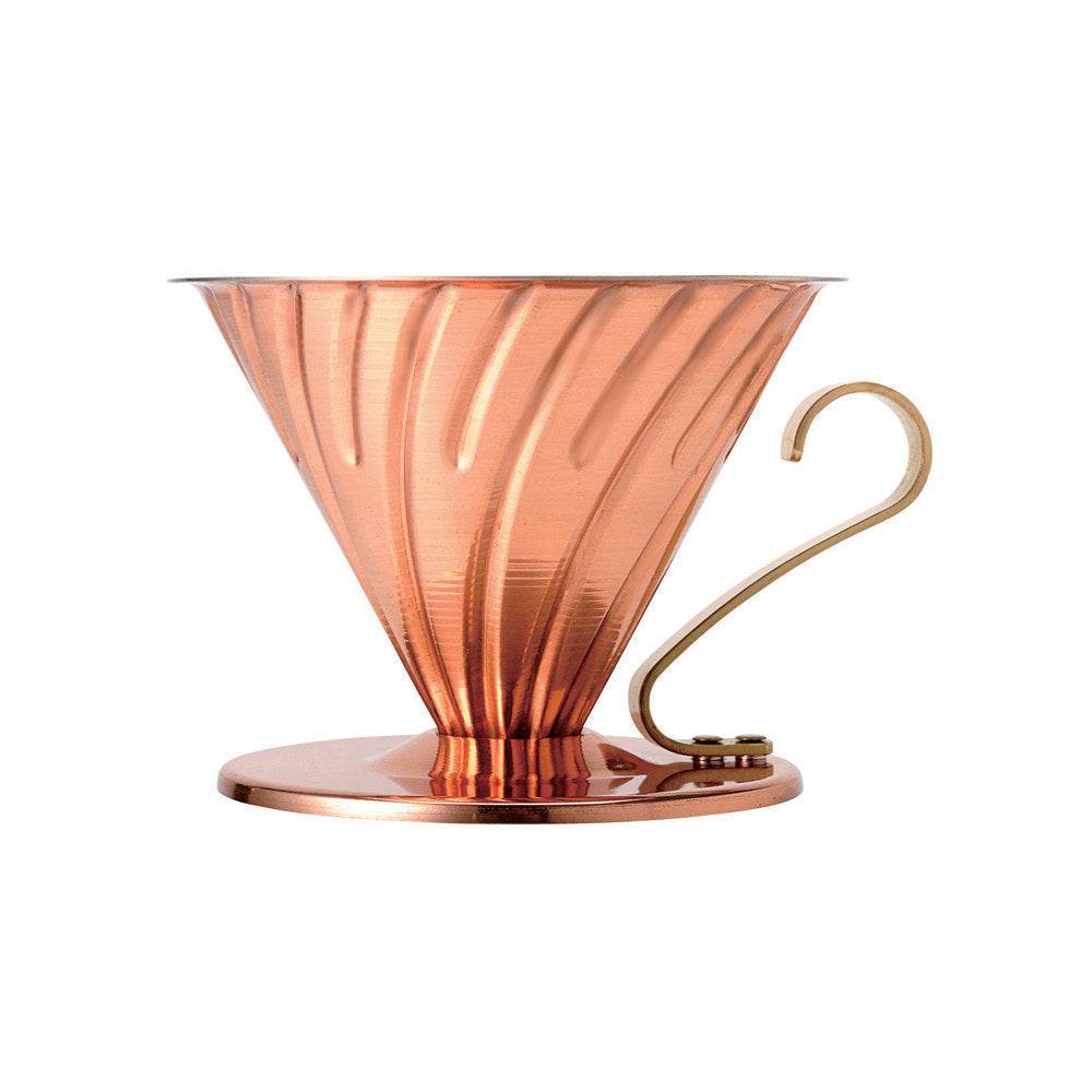 V60 Copper Coffee Dripper 02 - Wildflower Coffee Company