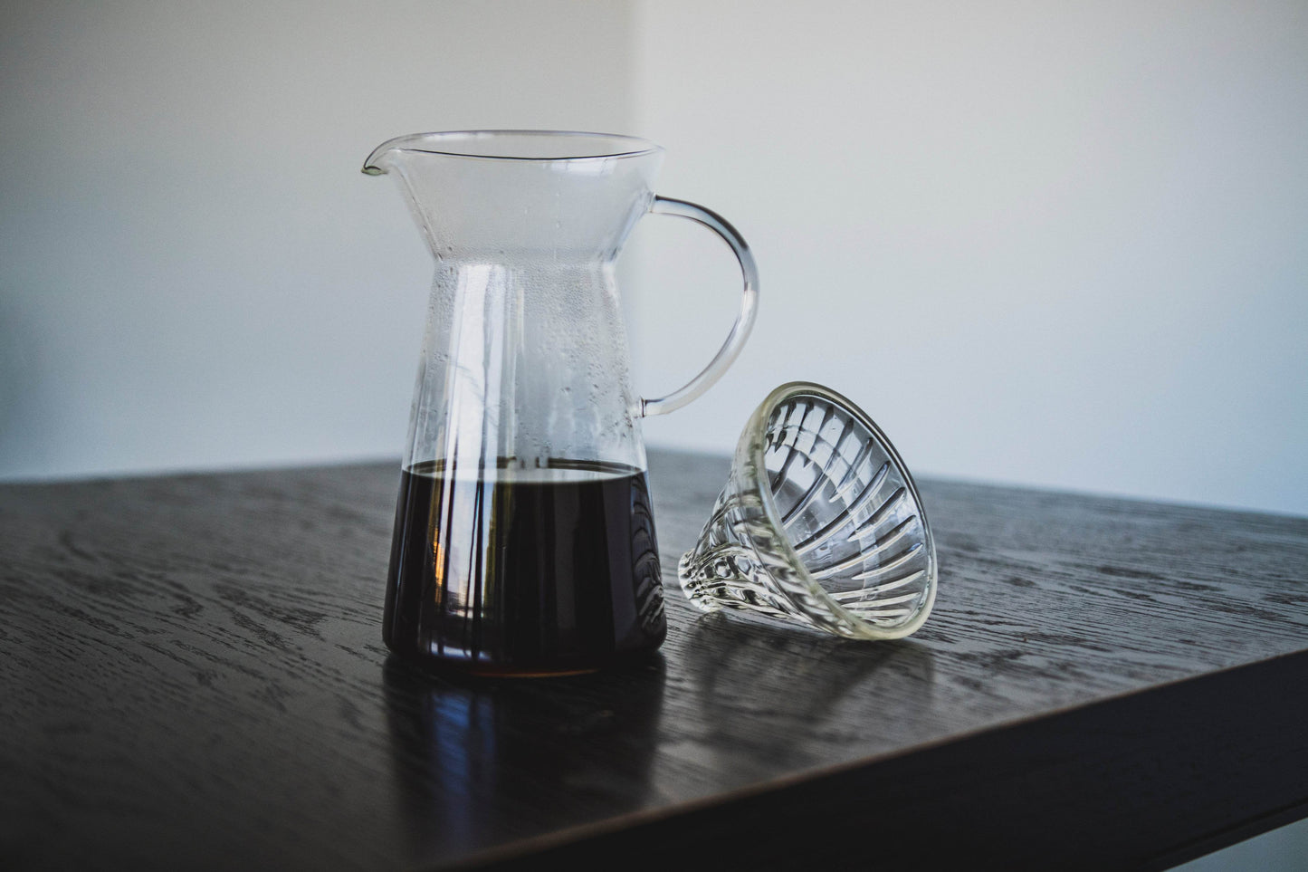 V60 Hot and Iced Glass Coffee Maker - Wildflower Coffee Company