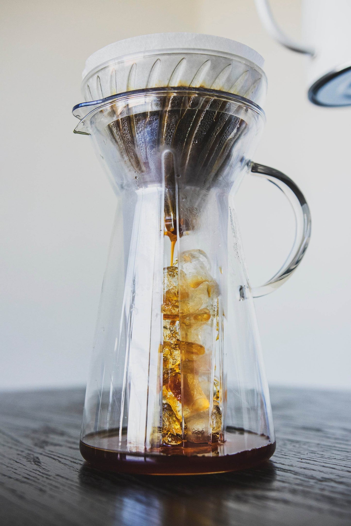 V60 Hot and Iced Glass Coffee Maker - Wildflower Coffee Company