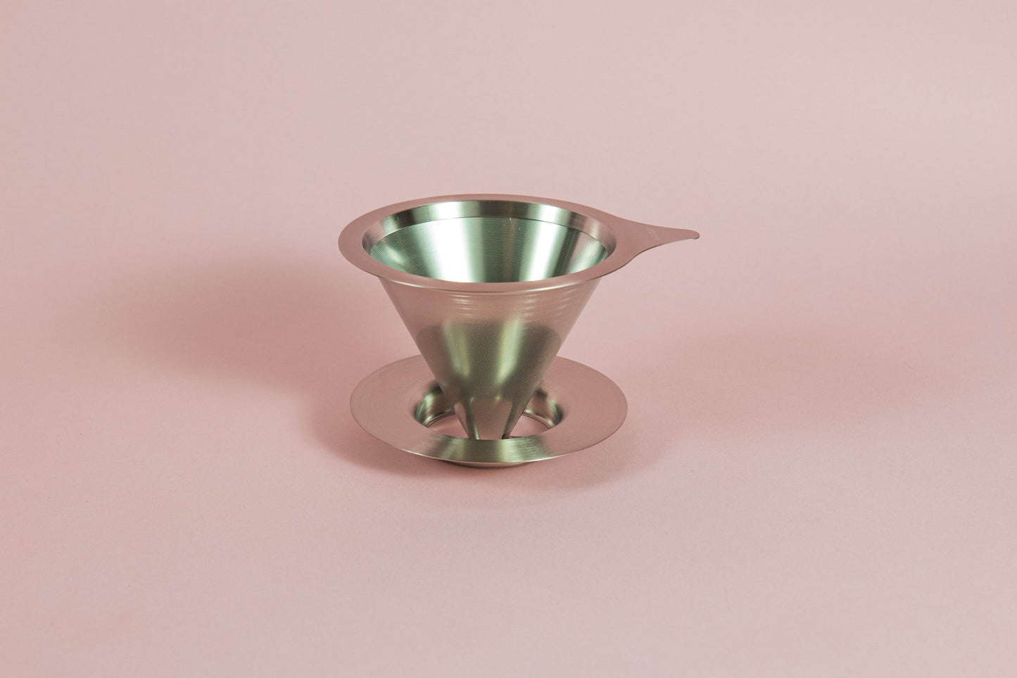 Double Mesh Metal Coffee Dripper - Wildflower Coffee Company