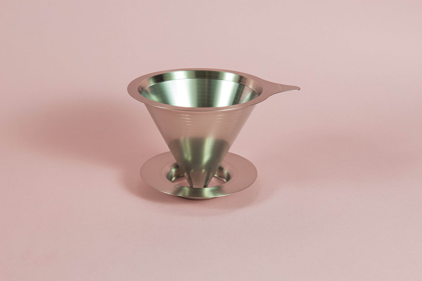 Double Mesh Metal Coffee Dripper - Wildflower Coffee Company