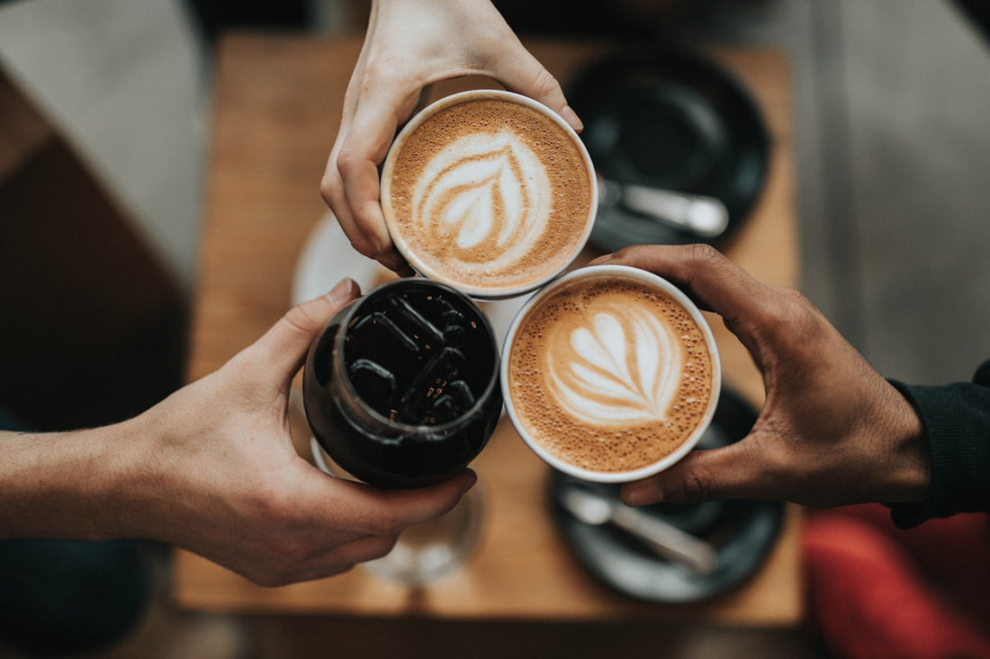 Warm ceramic coffee cup in natural morning light — Wildflower Coffee Company