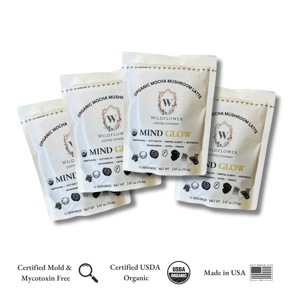 MIND GLOW - wholesale mushroom coffee - Wildflower Coffee Company