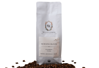 Morning Bloom USDA organic coffee - mold-free direct-trade single-origin beans